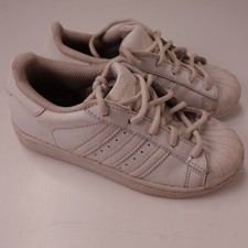 ADIDAS Superstar Foundation C Kids Shoes Size 1.5 White B23655 No Insoles 