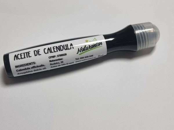 aceite de calendula naturantas 15 ml Rollon calendula officinalis aceite natural