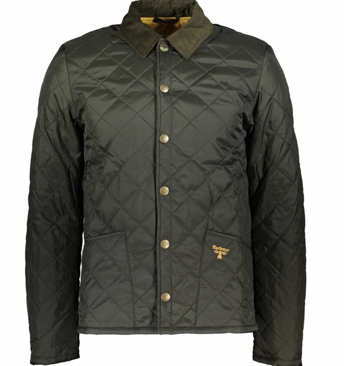 BARBOUR HERITAGE LIDDESDALE QUILTED MEN'S JACKET OLIVE, Size S