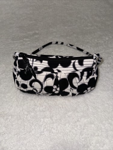 Vera Bradley Frannie Crossbody Purse in Night & Day - Black & White - Picture 2 of 7