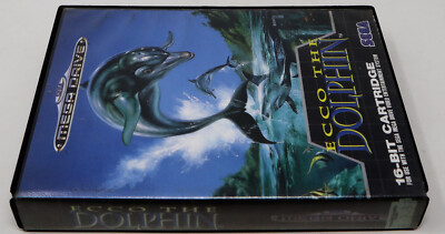 VINTAGE 1992 90s SEGA MEGA DRIVE MEGADRIVE ECCO THE DOLPHIN
