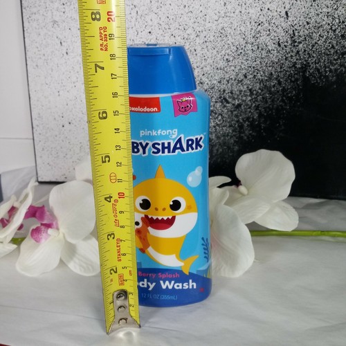 Nickelodeon Baby Shark Pink Fong Berry Splash Body Wash 12 Fl.oz. New - Picture 9 of 12