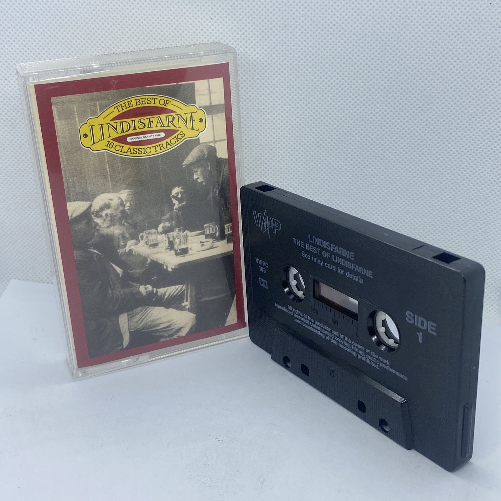 LINDISFARNE * THE BEST OF LINDISFARNE * CASSETTE ALBUM 1989