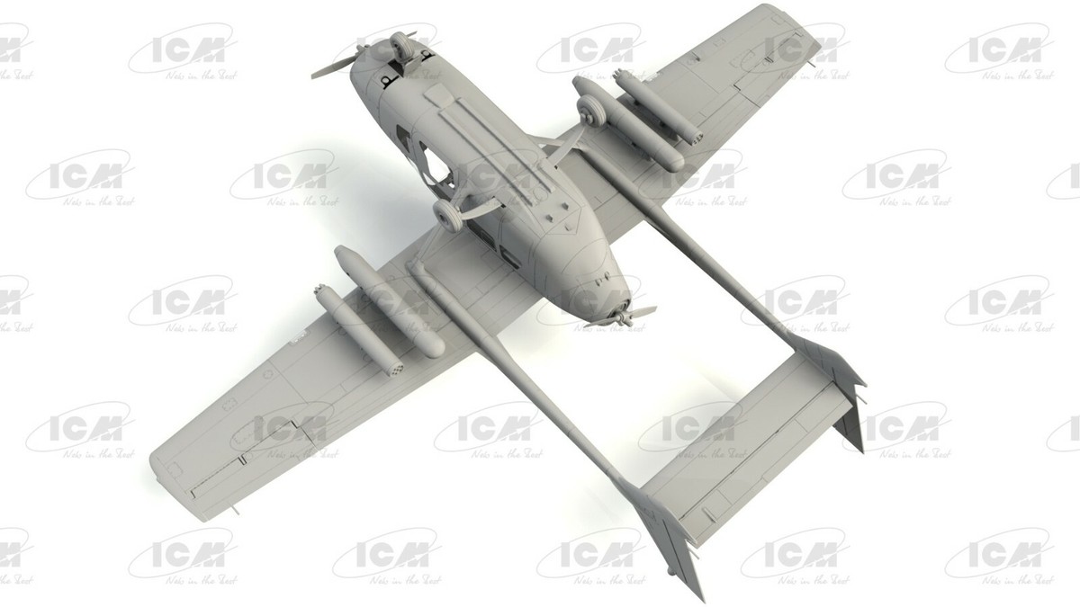 ICM 48290 Cessna O-2A Skymaster, American Reconnaissance Aircraft 1/48 - Foto 2