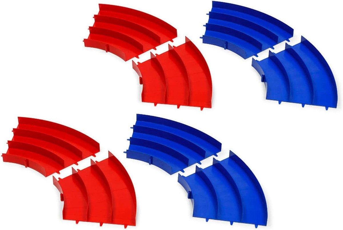 Tamiya Mini 4WD Japan Cup Junior Circuit Curve/Blue/Red