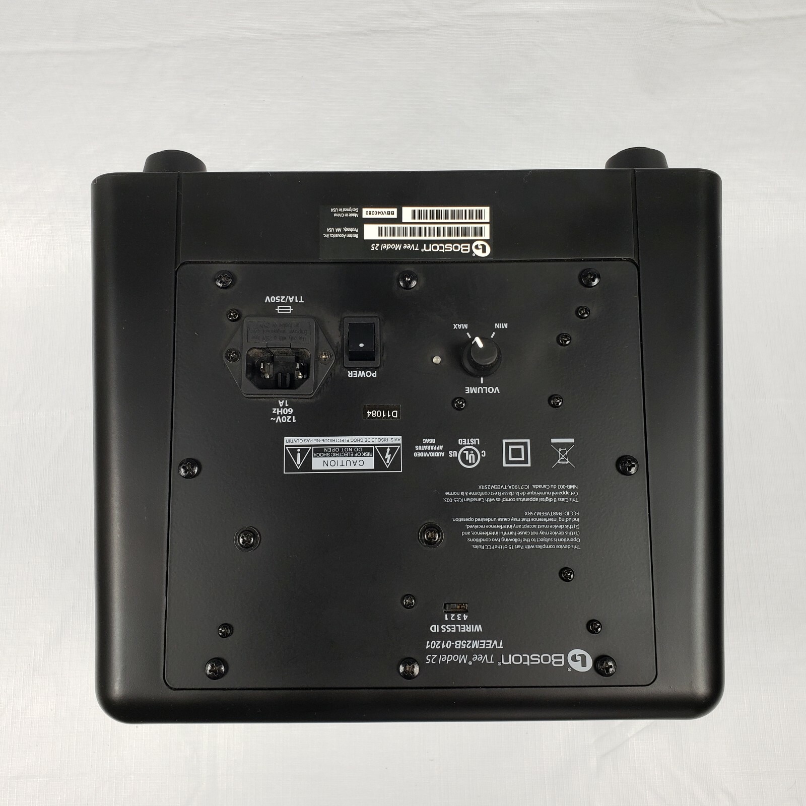 boston tvee model 25