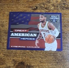 2014-15 Totally Certified Kyrie Irving Great American Heros #17 /299 Cavs SP