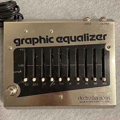 Electro-Harmonix Ten Band Graphic Equalizer | eBay Electro-Harmonix Ten Band Graphic Equalizer | eBay