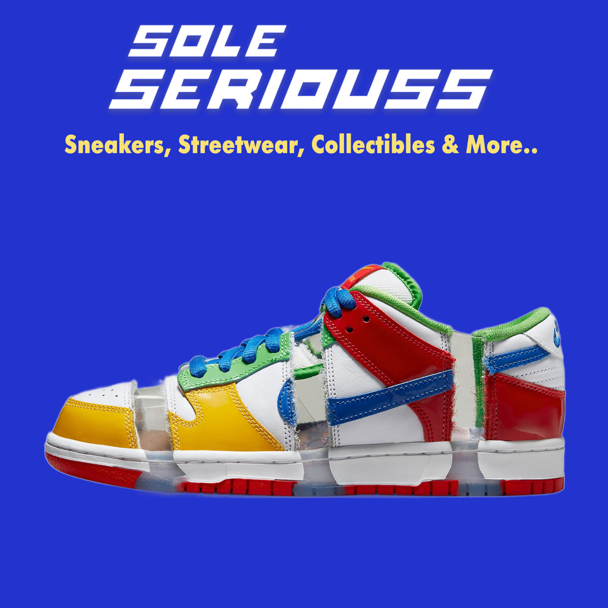 Mens Nike SB Dunk Low OG QS eBay 'Sandy Bodecker' FD8777-100 Adult Unisex Sneake