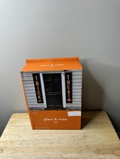 Halloween Outdoor Banners Trick or Treat Front Door Welcome Signs New