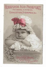 Quack Medicine VTC Horsford's Acid Phosphate Rumford Chemical Works Providence