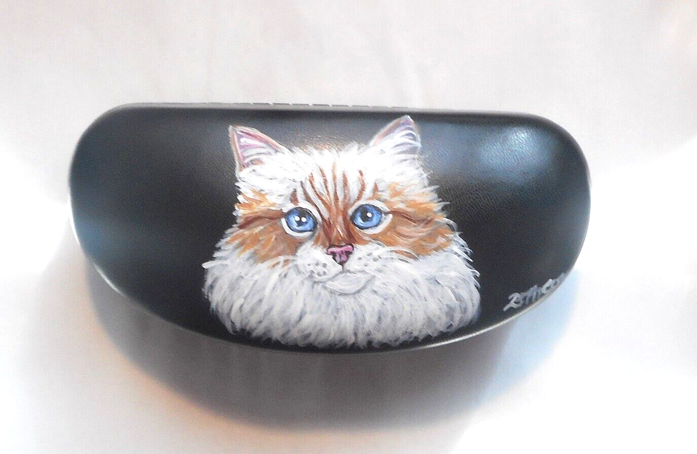 Birman Cat Sunglass Case Hand Painted Eyeglass Case