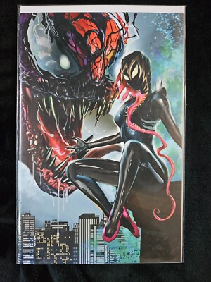KING IN BLACK GWENOM VS CARNAGE #1 GREG HORN VIRGIN VARIANT SPIDER-MAN VENOM