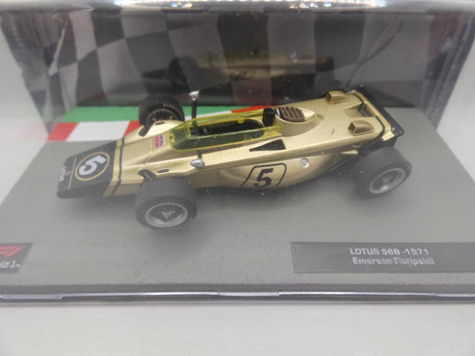 Modèle Réduit 1:43 Lotus F1 56B #5 - Emerson Fittipaldi 1971 - Edicola - Neuf