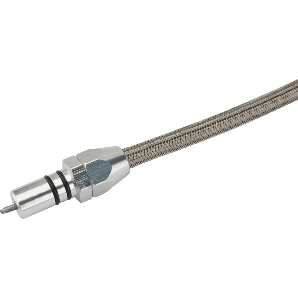 Varilla de medición de transmisión flexible GM TH-350/TH-400, montaje en firewall Foto 3 de 4