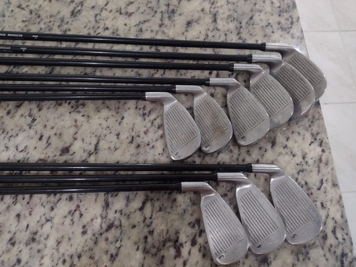 Rare Burberry Golf Clubs Iron Set 3-9 PW SW Right Handed Regular Flex - Picture 9 of 20