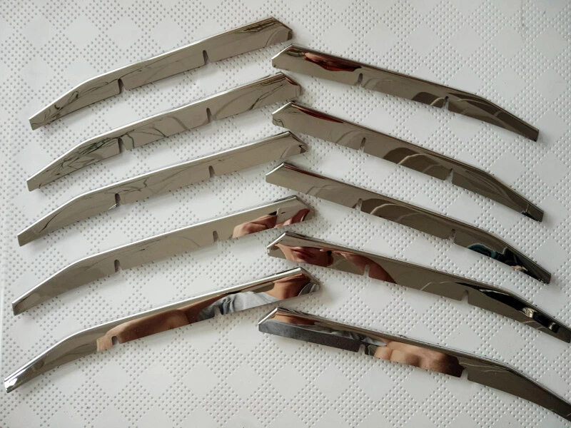 Cubierta de rejilla inferior delantera de acero cromado para Peugeot 3008 GT 2016-2020 Foto 4 de 4