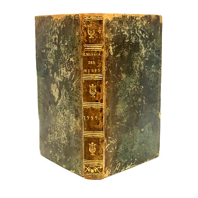 NAPOLÉON - TALLEYRAND - ALMANACH des MUSES - 1797 - ILLUSTRÉ -
