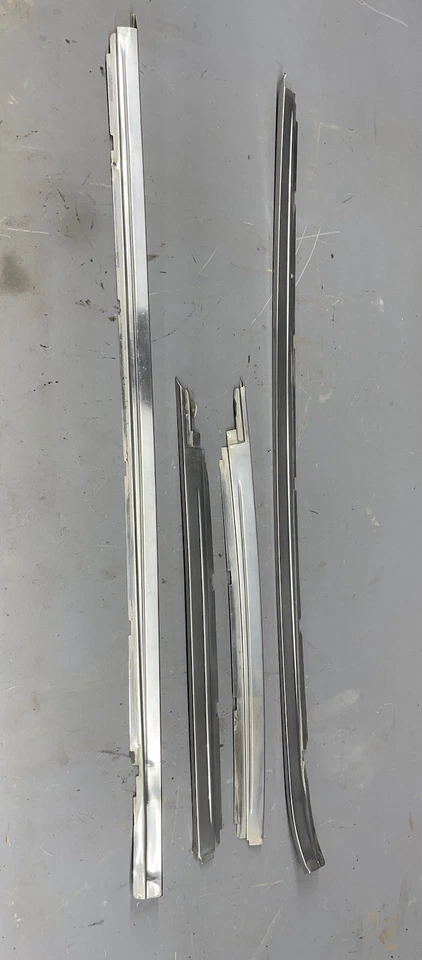 Ford Galaxie 500 1965 1966 riel de goteo par molduras molduras 2 puertas techo rígido Foto 2 de 4