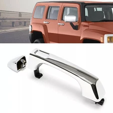 Outside Outer Exterior Door Handle CHROME For 2006-2010 Hummer H3 Front or Rear