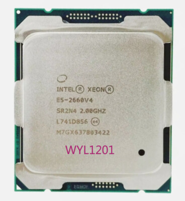 Intel Xeon E5-2660 V4 SR2N4 2.00GHz 14-Core 35MB LGA2011-3 105W CPU Processor