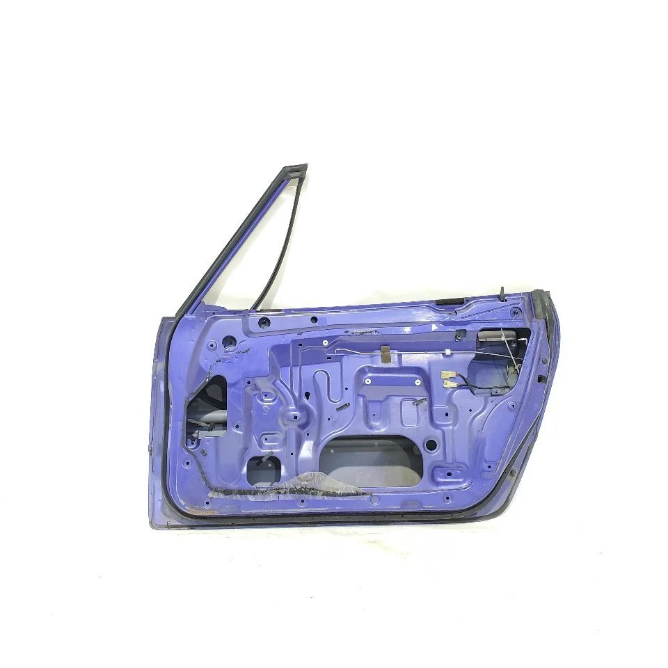 Puerta delantera derecha carcasa desnuda tiene desgaste OEM 96 97 98 Suzuki X90 azul 2 puertas tracción trasera Foto 2 de 4