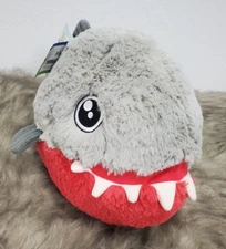 Limited edition Squishable Piranha 73/1000 with tag 2016 retired Low numbered