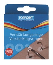 500 Lochverst&auml;rkungsringe Verst&auml;rkungsringe