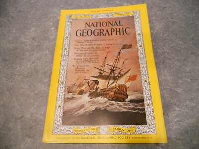 NATIONAL GEOGRAPHIC Magazine, APRIL 1963, SHIPS THROUGH THE AGES