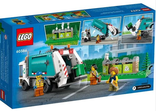LEGO City 60386 - Camión De Reciclaje De Residuos - Imagen 2 de 3
