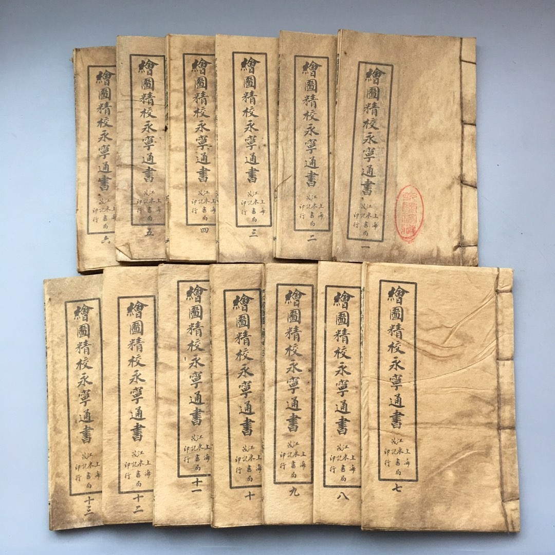 China old predicted palm (drawing and proofreading Yongning Tongshu)13 books