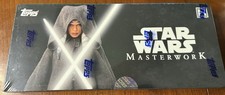 2022 TOPPS STAR WARS MASTERWORK HOBBY BOX NEW FACTORY SEALED