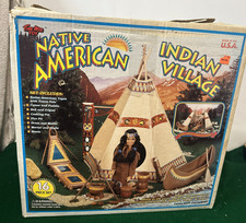 Tim Mee Native American Indian Village Toy Bonus Doll Vintage