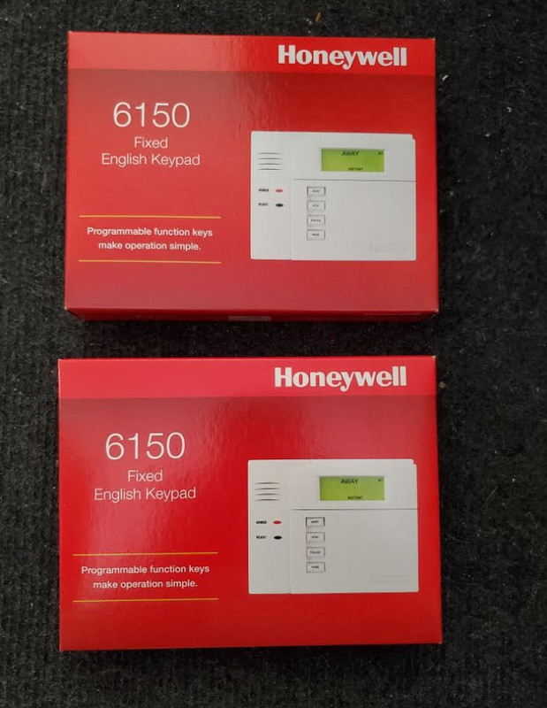 Honeywell 6150 Fixed English Keypad Bundle (2)