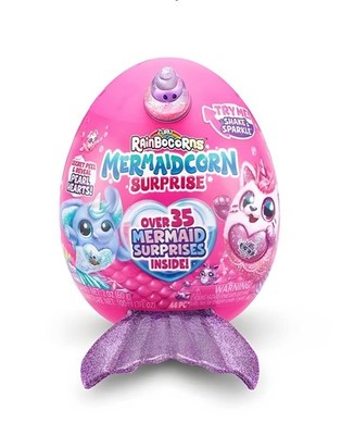 ZURU Rainbocorns Mermaicorn Surprise Egg Toy 35+ Mermaid Surprises Mermaid Theme