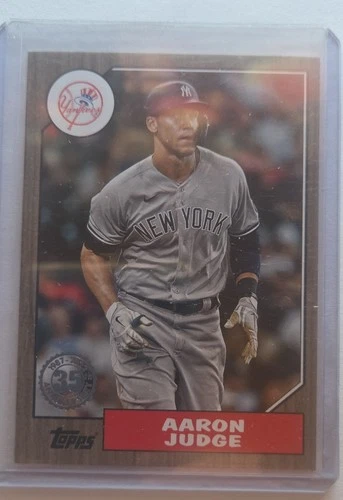 2022 Topps Series 1 - 1987 Topps Baseball 35th Ann. Aaron Judge /75