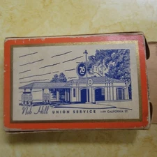 Vintage Union 76 Gas Station Playing Cards – Redi-Slip Finish – Brown & Bigelow