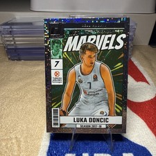 2024-25 Panini Donruss Euroleague - Net Marvels Luka Doncic #20 Press Proof Silv