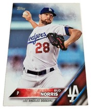 2016 Topps #US83 Bud Norris Los Angeles Dodgers Baseball Card (O0