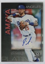 2020 Bowman Platinum Wal-Mart Top Prospects Auto Jacob Amaya #TOP-5 Auto 1a0l