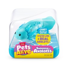 Zuru Pets Alive Swimming Axolotl - I Swim Like a Real Axolotls - Teal