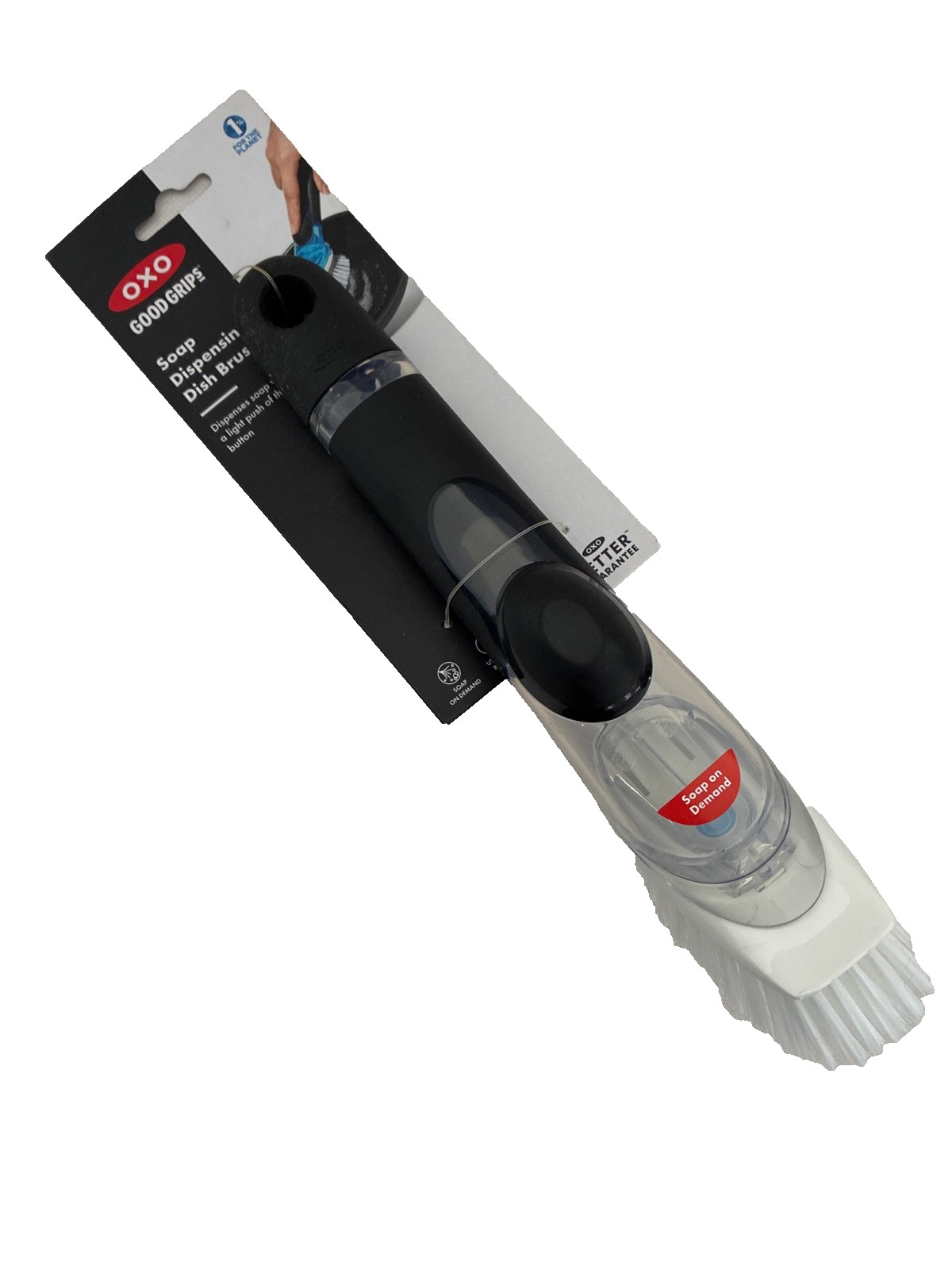 New OXO Good Grips Soap Dispensing Dish Brush