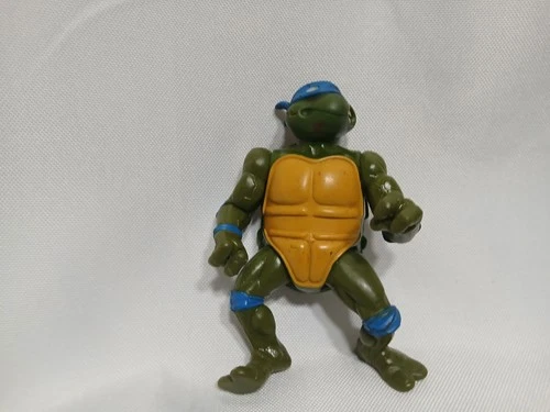 1988 Vintage TMNT - Leonardo - Teenage Mutant Ninja Turtles Figure Blue Mask 80s