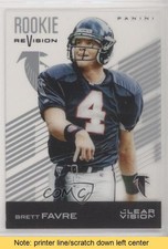 2015 Panini Clear Vision Brett Favre #81 HOF READ sd0