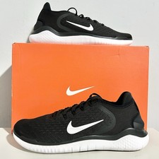 Nike Free RN 2018 Black White Men s Size 11 Lifestyle Running Sneakers