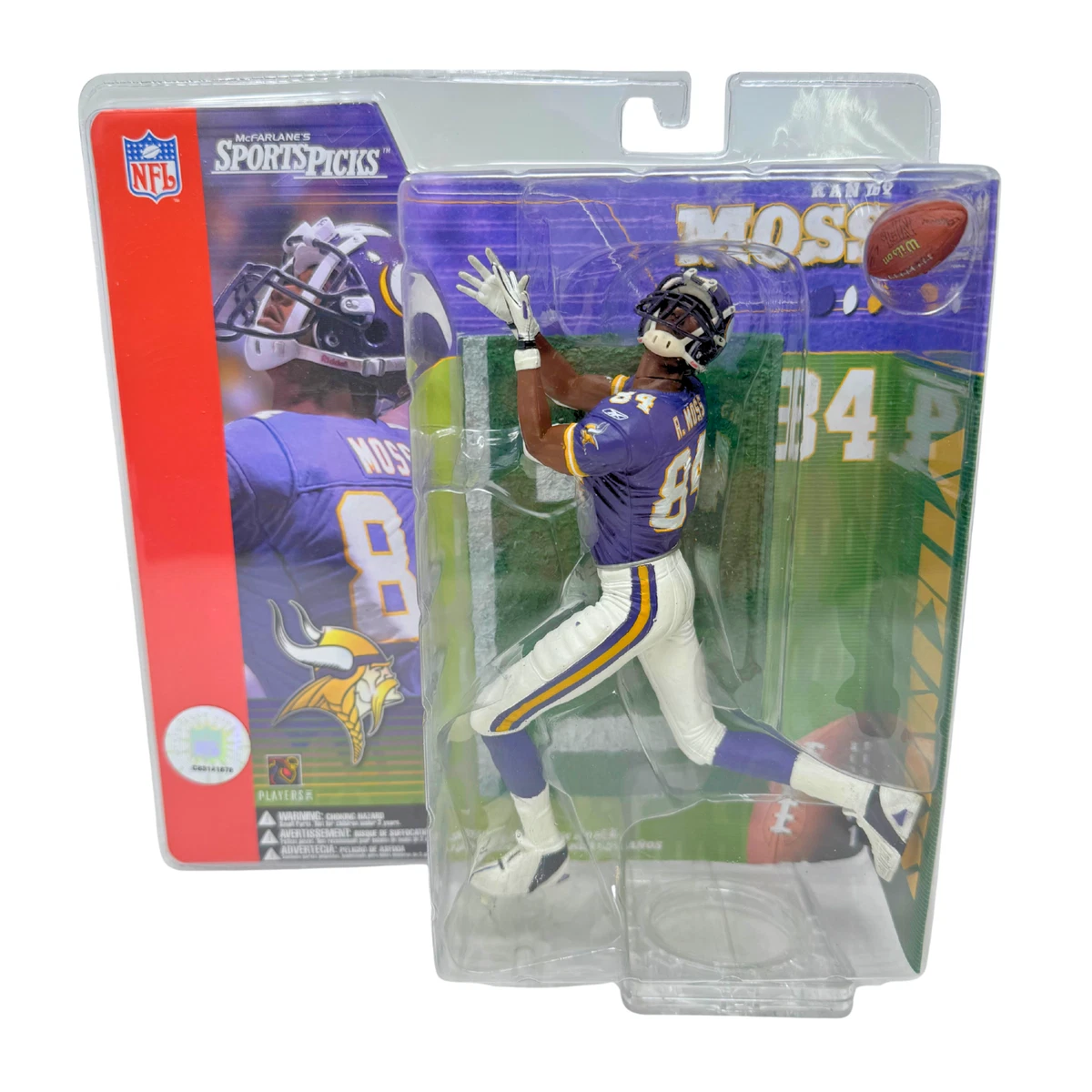 Randy Moss Minnesota Vikings NFL Action Figures for sale | eBay