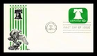 DR JIM STAMPS US COVER LIBERTY BELL EMBOSSED ENVELOPE FDC COVER CRAFT CACHET