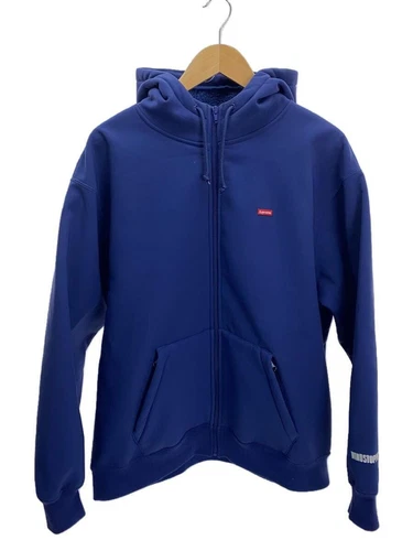 Sweat à capuche Supreme bleu marine L occasion