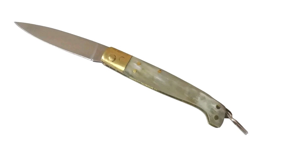 Coltello Pieghevole José Da Cruz Merendeira Lama 7 Cm. Tigerwood Con Blocco Lama - Foto 2