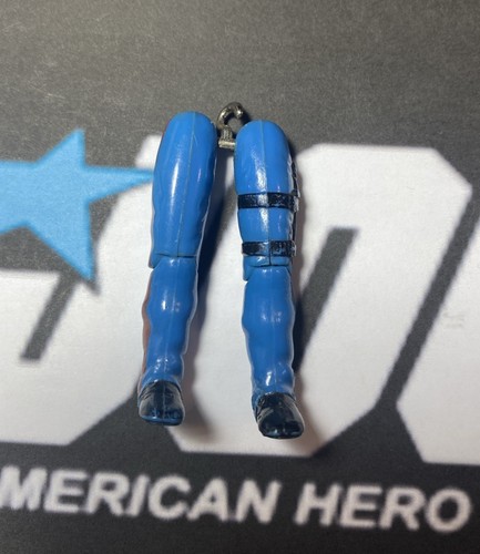 COBRA COMMANDER (v1.5) 1983 GI Joe ARAH Vintage Body Part LEGS Hasbro Z5 908K